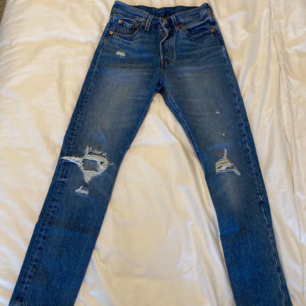 Levi’s 501 skinny 24w 30L